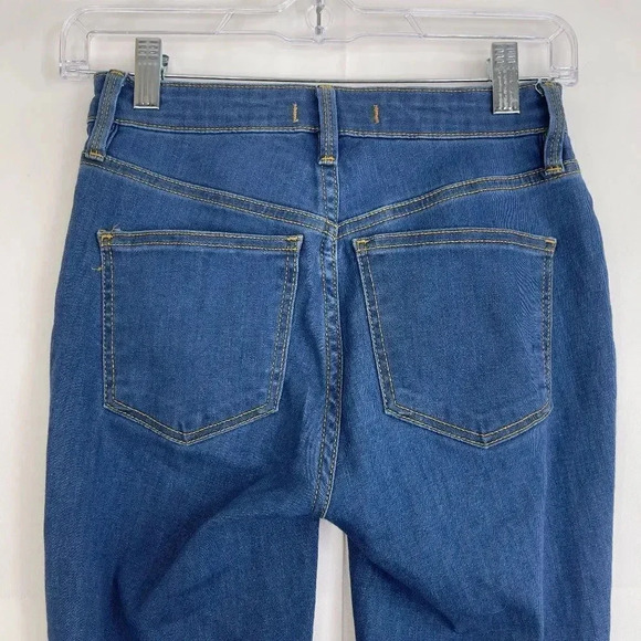 Free People Skinny Distress Jeans Size 25 - Picture 3 of 13